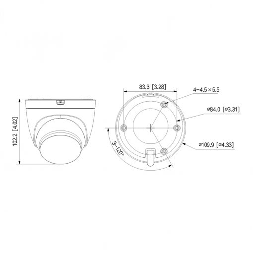 Kit completo de alarma para Hogar y Negocio con Cámara Domo Wifi + Audio - Imagen 10